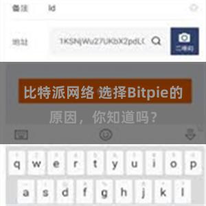 比特派网络 选择Bitpie的原因，你知道吗？