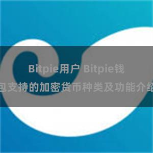 Bitpie用户 Bitpie钱包支持的加密货币种类及功能介绍