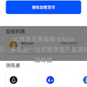比特派交易指南 Bitpie钱包：多功能一站式数字资产管理神器